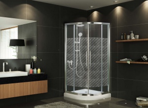 429SF090R7-GS(WT)-PS ตู้อาบน้ำโค้งเข้ามุม 2 บานเลื่อน (พร้อมถาดรอง) ติดฟิล์ม 3M Fasara™ Prism Silver.jpg