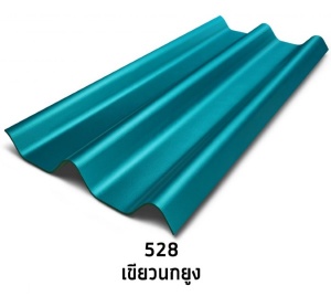กระเบื้องลอนคู่ สีแพลทตินั่ม 5 มิล 528 เขียวนกยูง.jpg