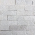 20หินตกแต่งผนัง ควอตไซต์ เพียวไวท์ Pure White Quartzite 6×20 ซม..jpg