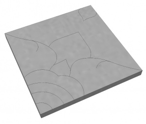 บล็อกปูพื้น เอสซีจี รุ่นศิลาเหลี่ยม ลายไทย-ดาราวดี ขนาด 50x50x6 ซม. สีเทา.jpg
