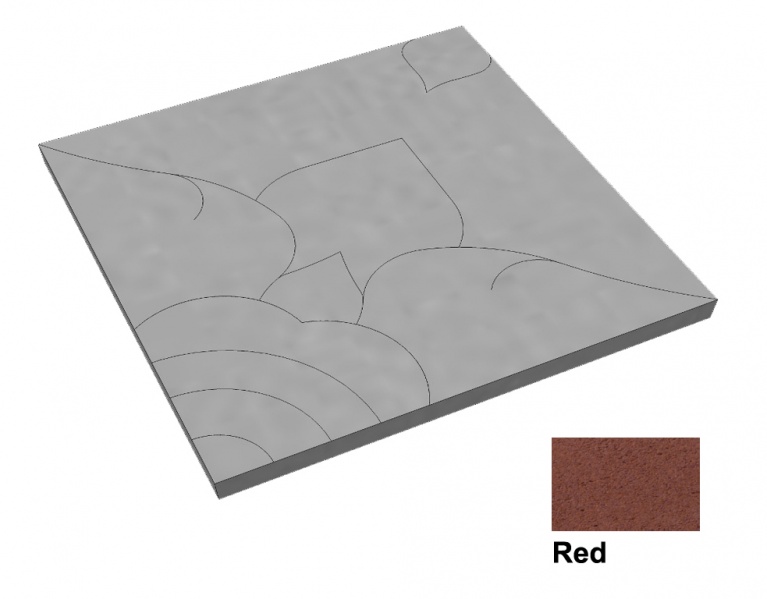 ไฟล์:บล็อกปูพื้น เอสซีจี รุ่นศิลาเหลี่ยม ลายไทย-ดาราวดี ขนาด 50x50x6 ซม. สีแดง.jpg